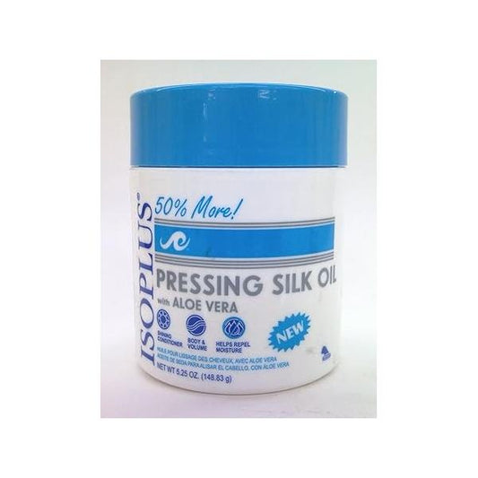 Pressing Silk Oil with Aloe Vera